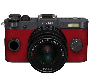 Pentax Q-S1 Gunmetal + 5-15mm Black